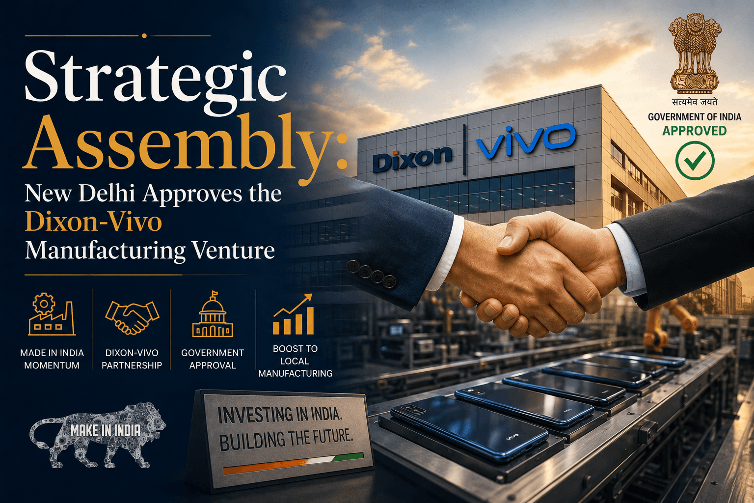 Strategic Assembly: New Delhi Approves the Dixon-Vivo Manufacturing Venture