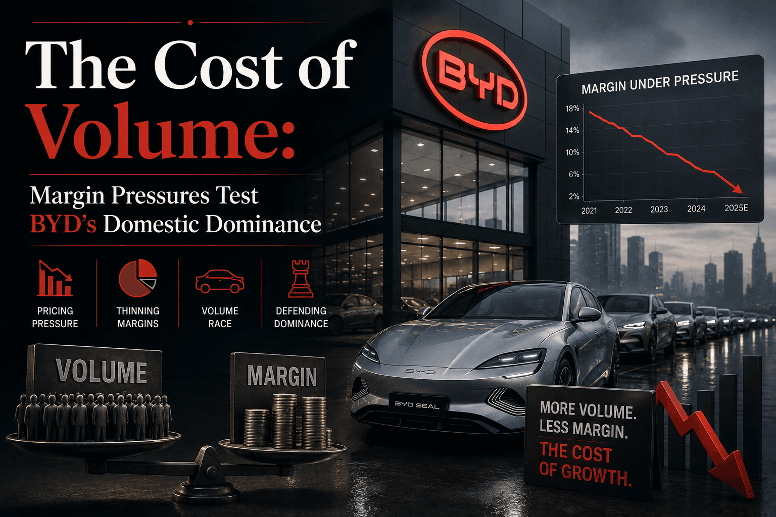 The Cost of Volume: Margin Pressures Test BYD’s Domestic Dominance