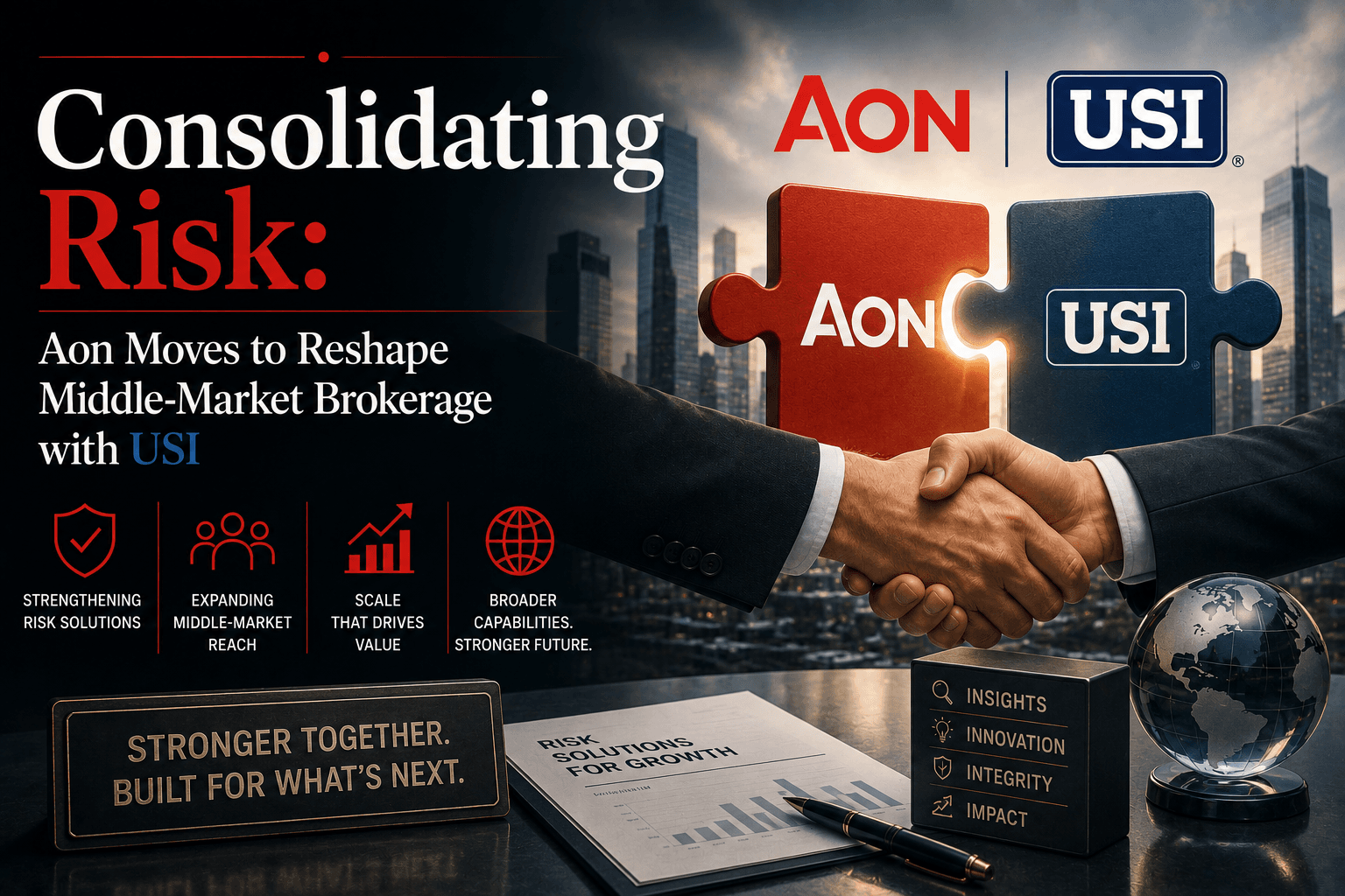 Consolidating Risk: Aon Moves to Reshape Middle-Market Brokerage with USI
